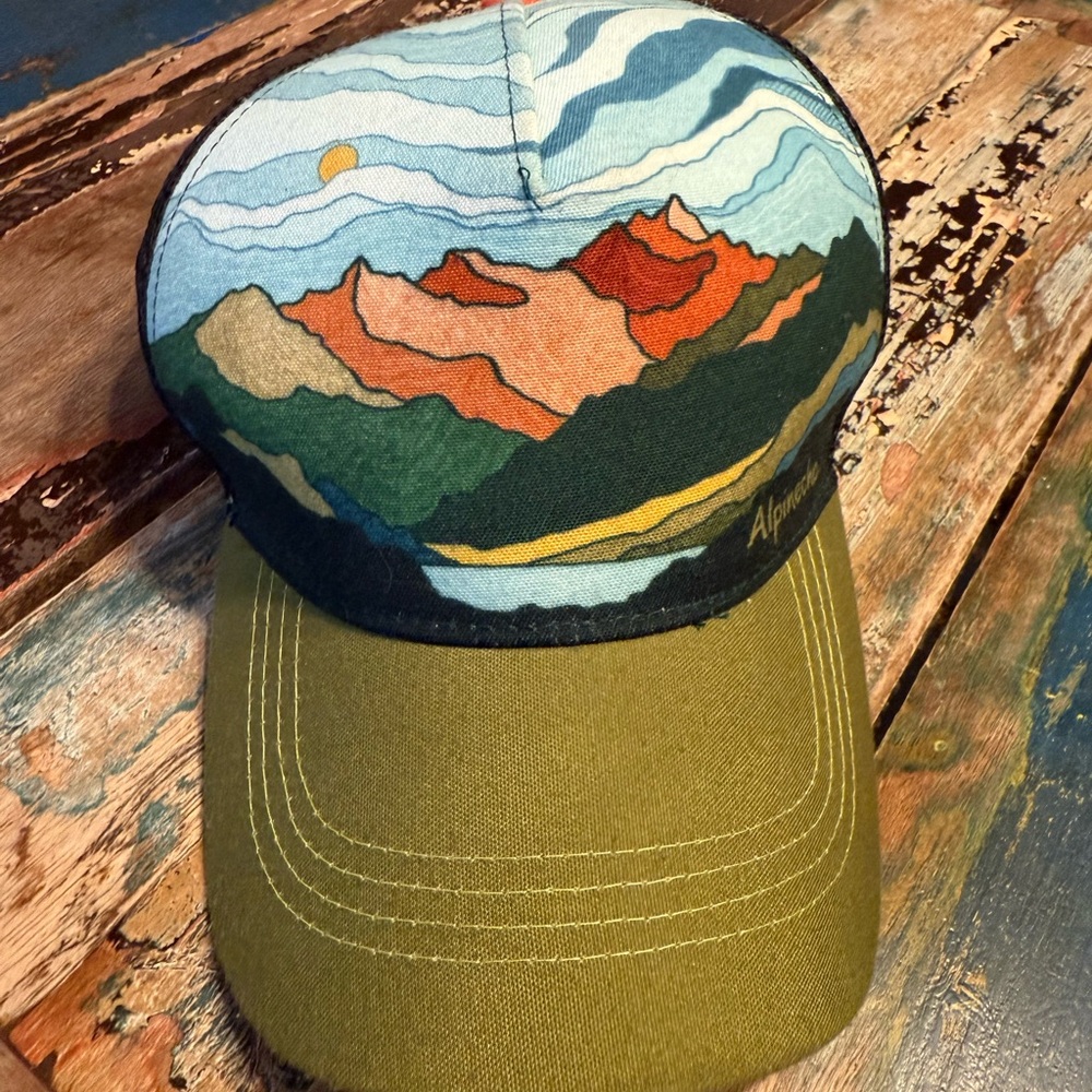 Alpine Echo Mountain Trucker Cap - image 1